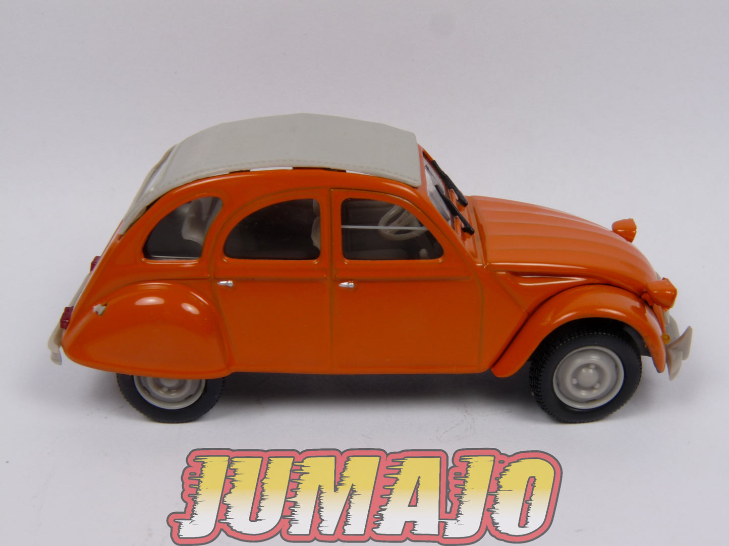 2CV124 Voiture 1/43 NOREV Citroen : 2CV Mandarine orange