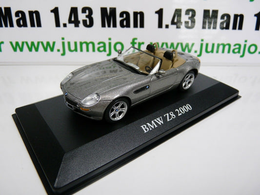 CH24 Voitures 1/43 IXO Atlas Mythiques Chapatte : BMW Z8 2000