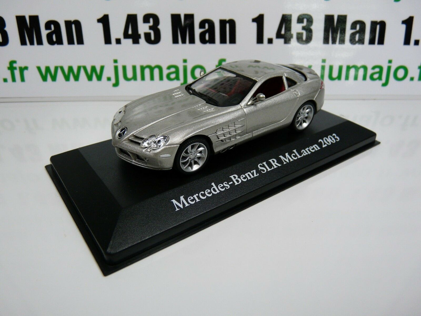 CH22 Voitures 1/43 IXO Atlas Mythiques Chapatte : MERCEDES-BENZ SLR McLaren 2003