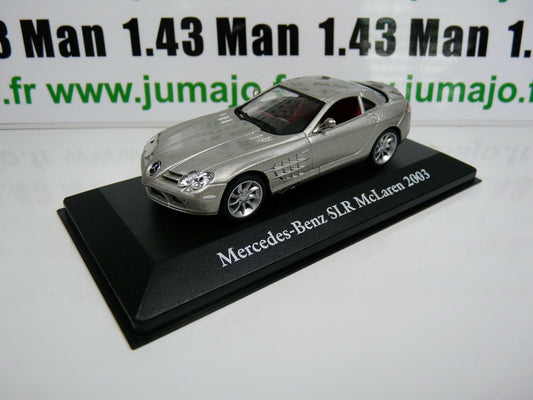 CH22 Voitures 1/43 IXO Atlas Mythiques Chapatte : MERCEDES-BENZ SLR McLaren 2003