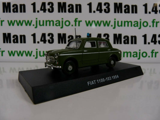 CR23 voiture 1/43 CARABINIERI : FIAT 1100-103 1954