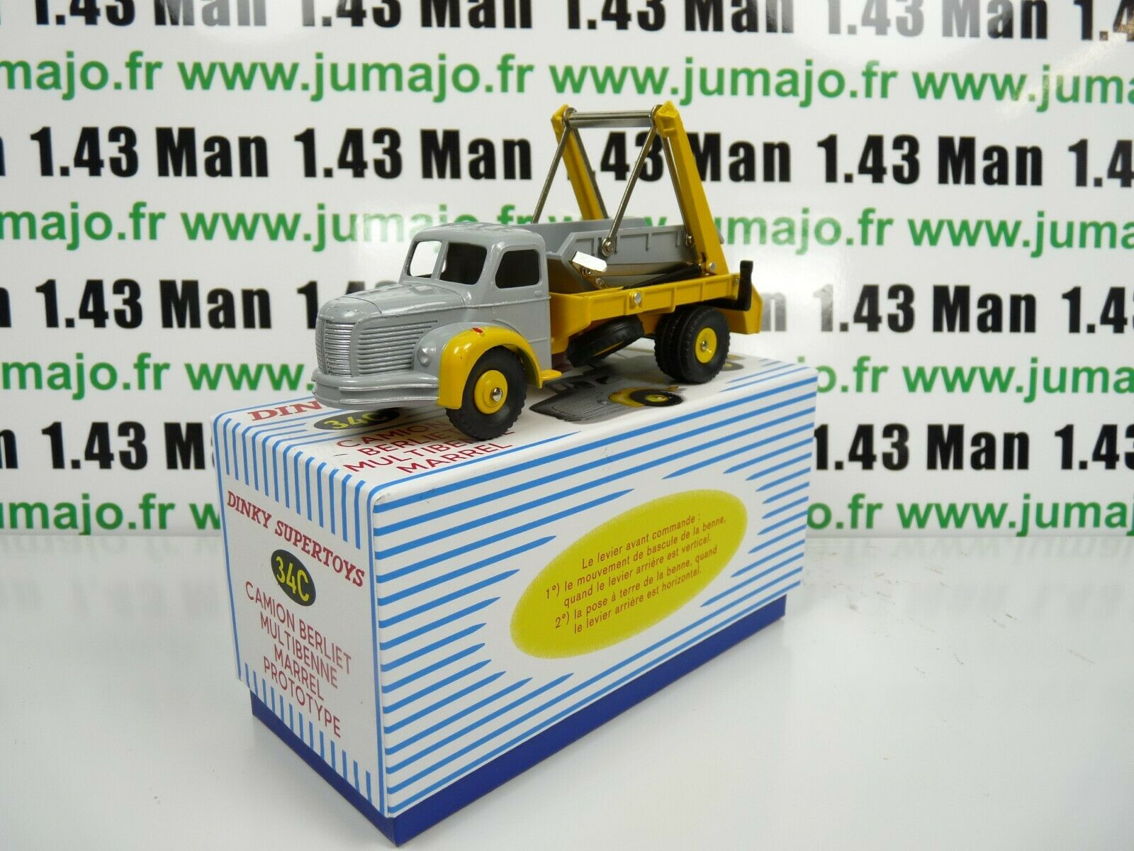 Camion Berliet Marrel Benne Dinky Toys – Modèle 34 A à L’échelle 1:55