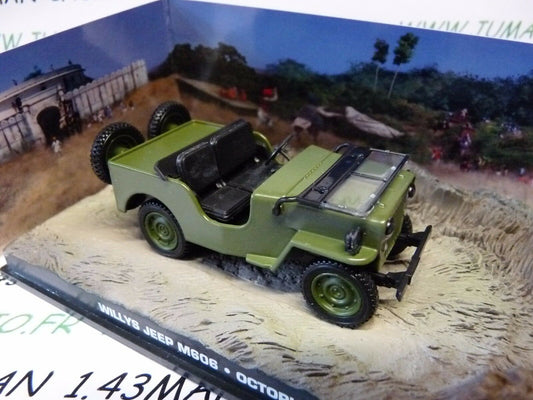 JB46 voiture 1/43 IXO 007 JAMES BOND  : JEEP WILLYS M606 Octopussy