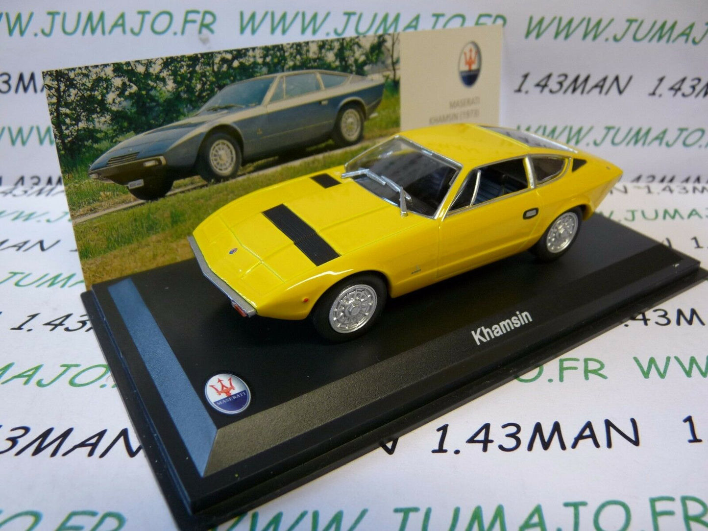 MAS5 voiture 1/43 LEO models : MASERATI collection : KHAMSIN 1973