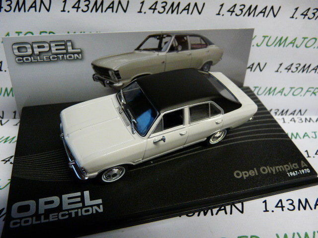 OPE110 voiture 1/43 IXO eagle moss OPEL collection : OLYMPIA A 1967/1970