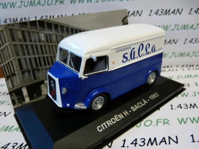PIT24 1/43 IXO Altaya Véhicules ITALIE CITROËN Type H SACLA conserves 1963