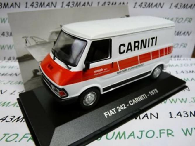 PIT20 Z 1/43 IXO Altaya Véhicules d'époque ITALIE : FIAT 242 (C35) CARNITI 1978