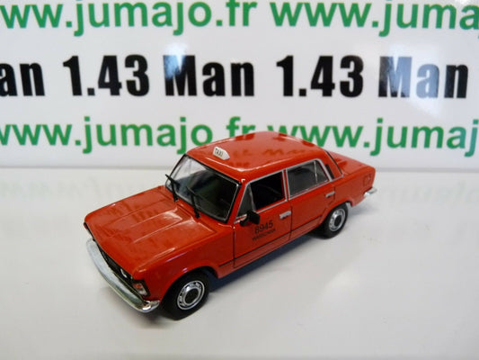 PL172 Voiture 1/43 IXO IST DeAgostini POLOGNE : FIAT 125P Taxi Varsovie Warszawa