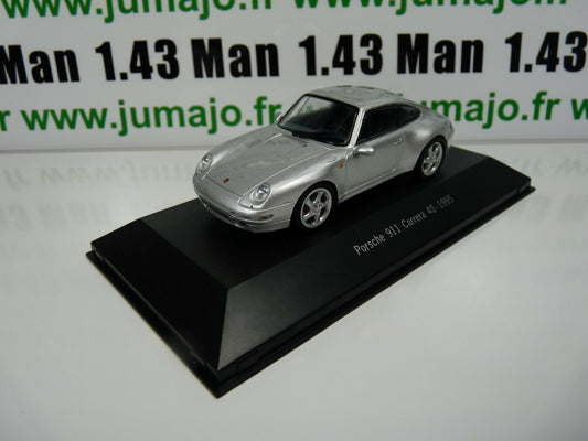 POR9 Voiture 1/43 atlas NOREV PORSCHE 911 : PORSCHE 911 Carrera 4S 1995