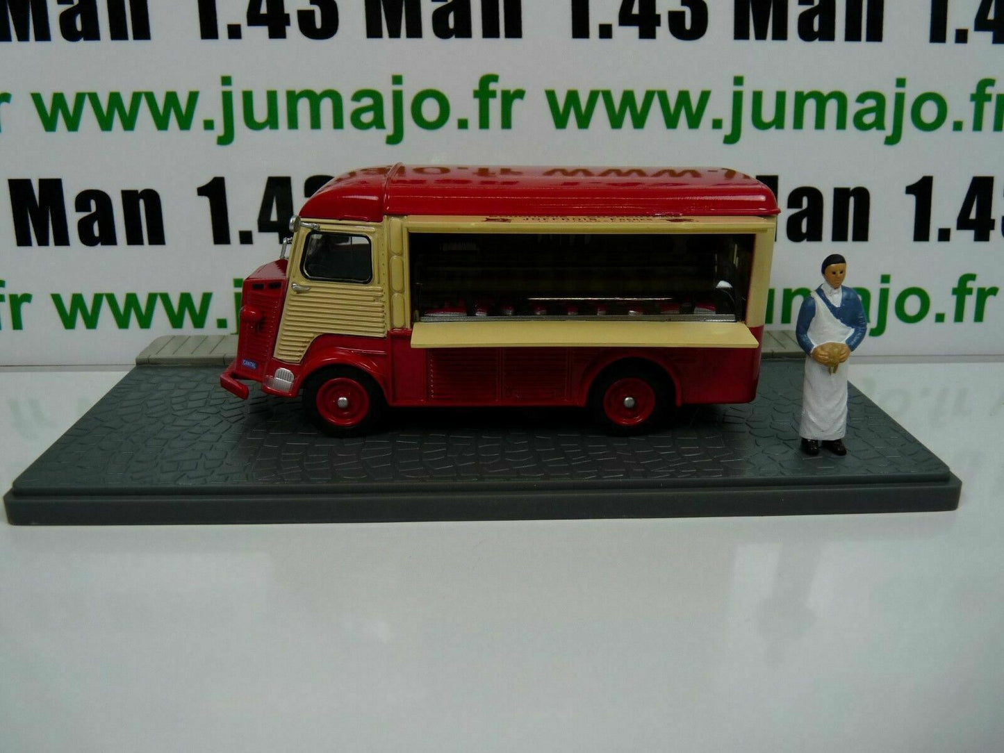 PU3 Voiture 1/43 ELIGOR Petits Utilitaires CITROEN Type H Y Boucher charcutier