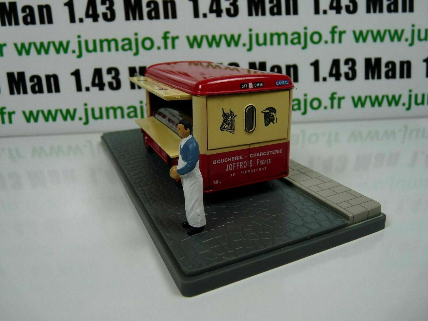 PU3 Voiture 1/43 ELIGOR Petits Utilitaires CITROEN Type H Y Boucher charcutier