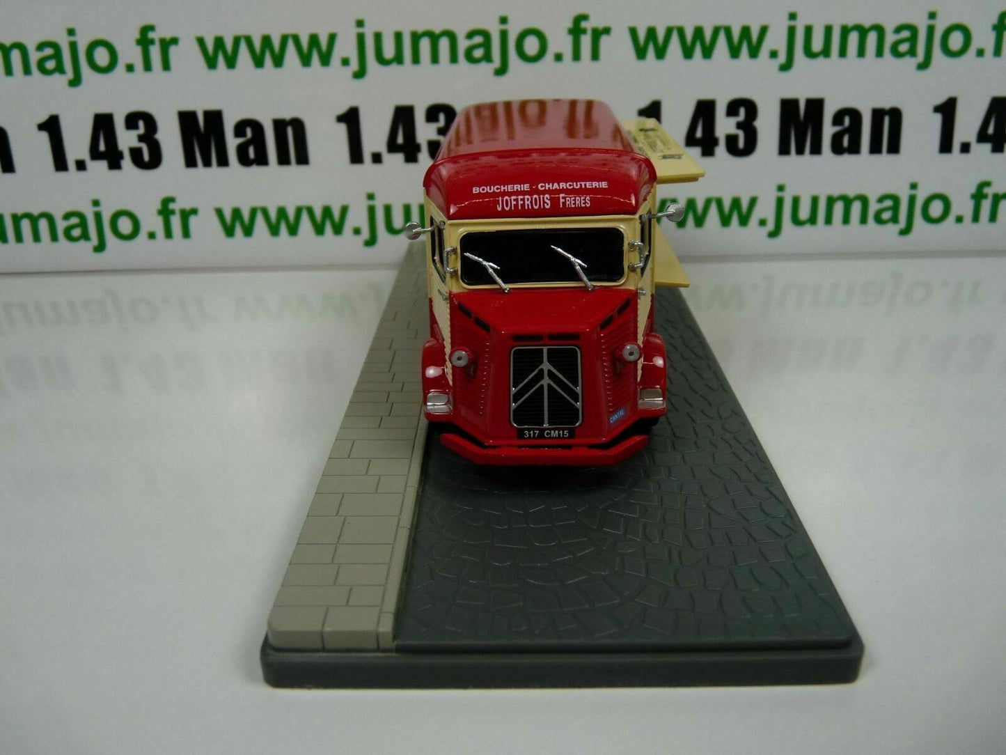 PU3 Voiture 1/43 ELIGOR Petits Utilitaires CITROEN Type H Y Boucher charcutier