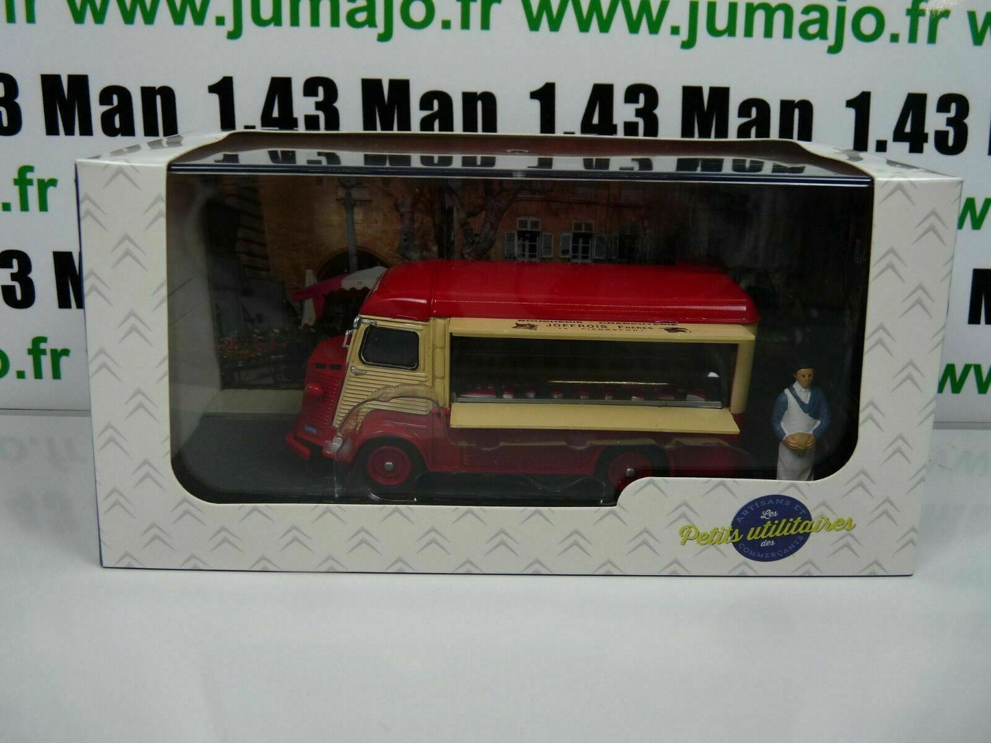 PU3 Voiture 1/43 ELIGOR Petits Utilitaires CITROEN Type H Y Boucher charcutier