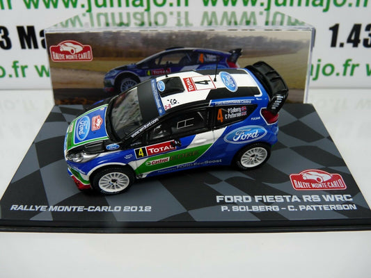 RMIT4 1/43 IXO Rallye Monte Carlo : FORD Fiesta RS WRC 2012 #4 P.Solberg