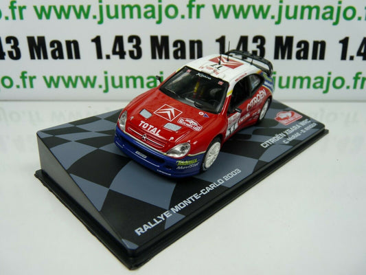 RMIT17 1/43 IXO Rallye Monte Carlo : CITROEN Xsara WRC 2003 #17 C.McRae