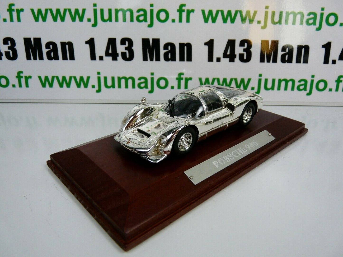 SIL6G VOITURE 1/43 IXO CHROME : Porsche 906