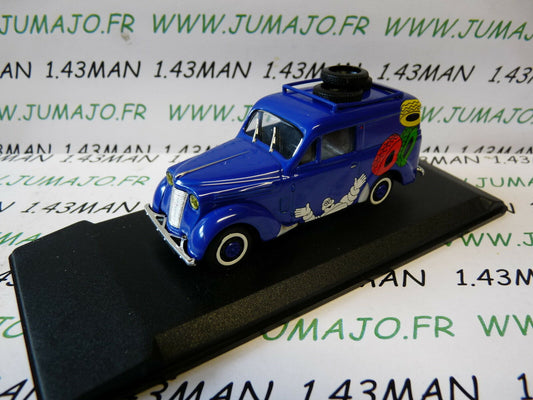 ELI1 voiture 1/43 ELIGOR : RENAULT JUVAQUATRE Tolée MICHELIN V5101