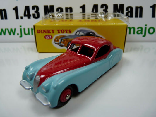 DT240 Voiture 1/43 réédition DINKY TOYS DeAgostini JAGUAR XK120 bicolore 157