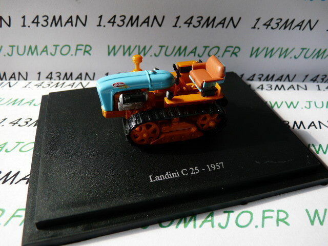 TR78 Tracteur 1/43 universal Hobbies : LANDINI C25 n° 111 1957