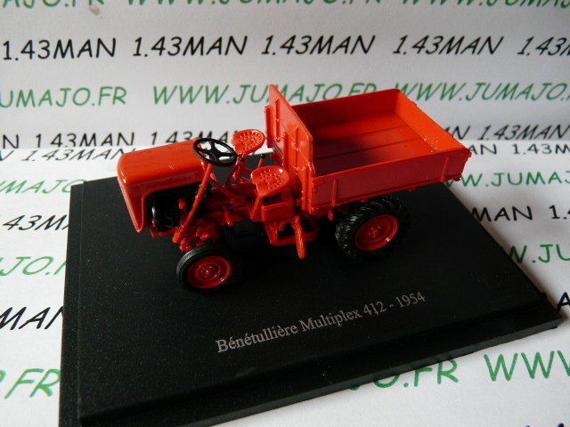 TR48 Tracteur 1/43 universal Hobbies : Bénétullière Multiplex 412 n° 80 1954
