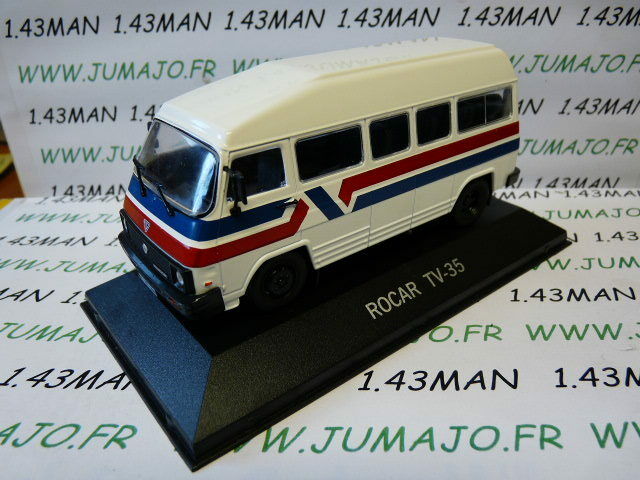 BAL52 Voiture 1/43 IXO DeAgostini Balkans : ROCAR TV 35 Fourgon Bus