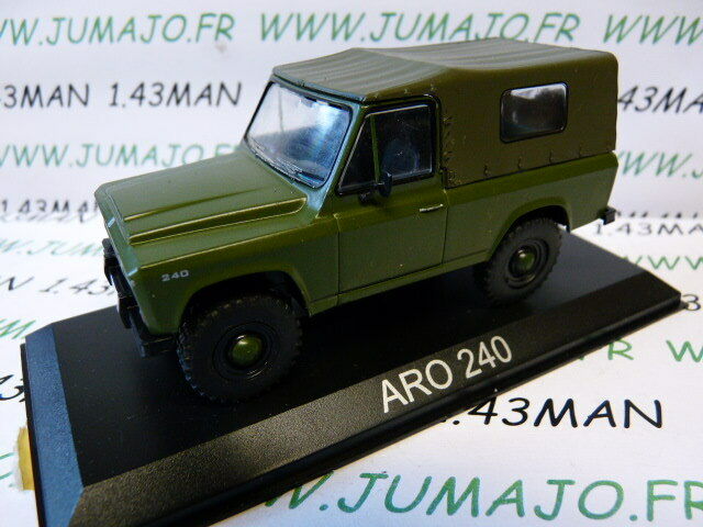 BAL53 Voiture 1/43 IXO DeAgostini Balkans : ARO 240 Militaire