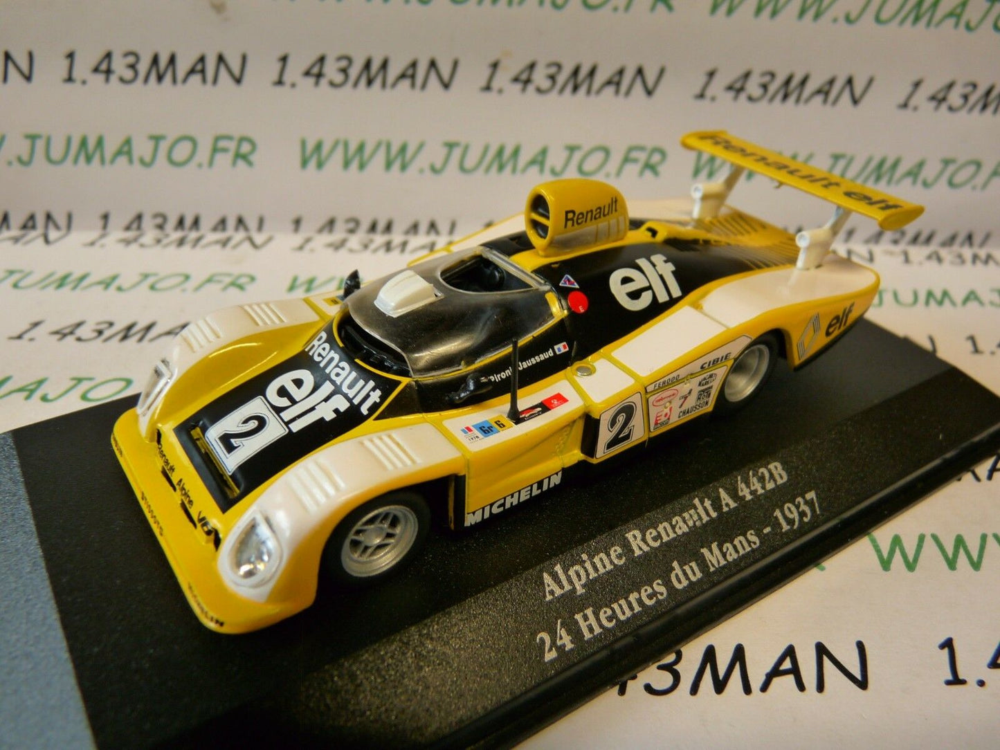 GOR5 Voiture saga GORDINI atlas ELIGOR : Alpine A442B 24 H du Mans 1978 #2 1st