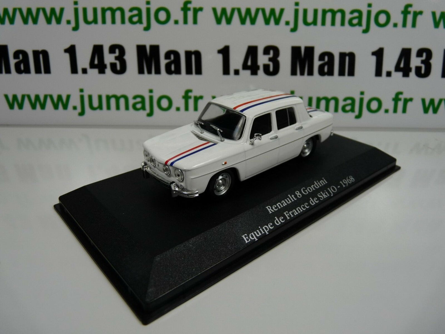 GOR27 Voiture saga GORDINI atlas ELIGOR : renault 8 Gordini SKI JO 1968
