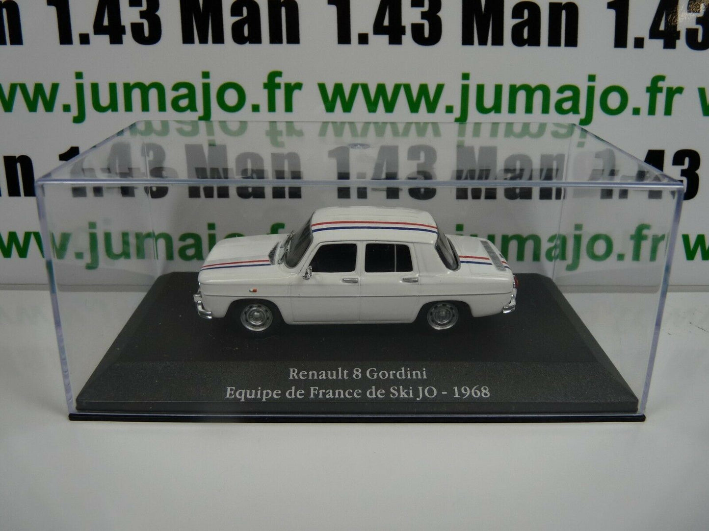 GOR27 Voiture saga GORDINI atlas ELIGOR : renault 8 Gordini SKI JO 1968