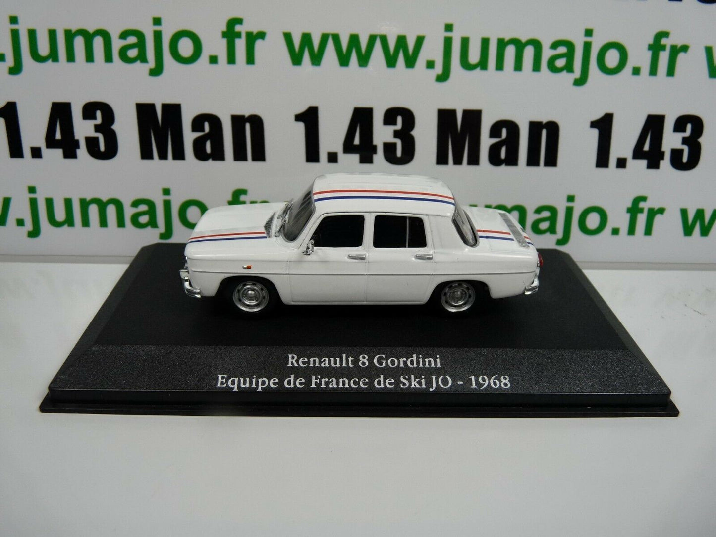 GOR27 Voiture saga GORDINI atlas ELIGOR : renault 8 Gordini SKI JO 1968