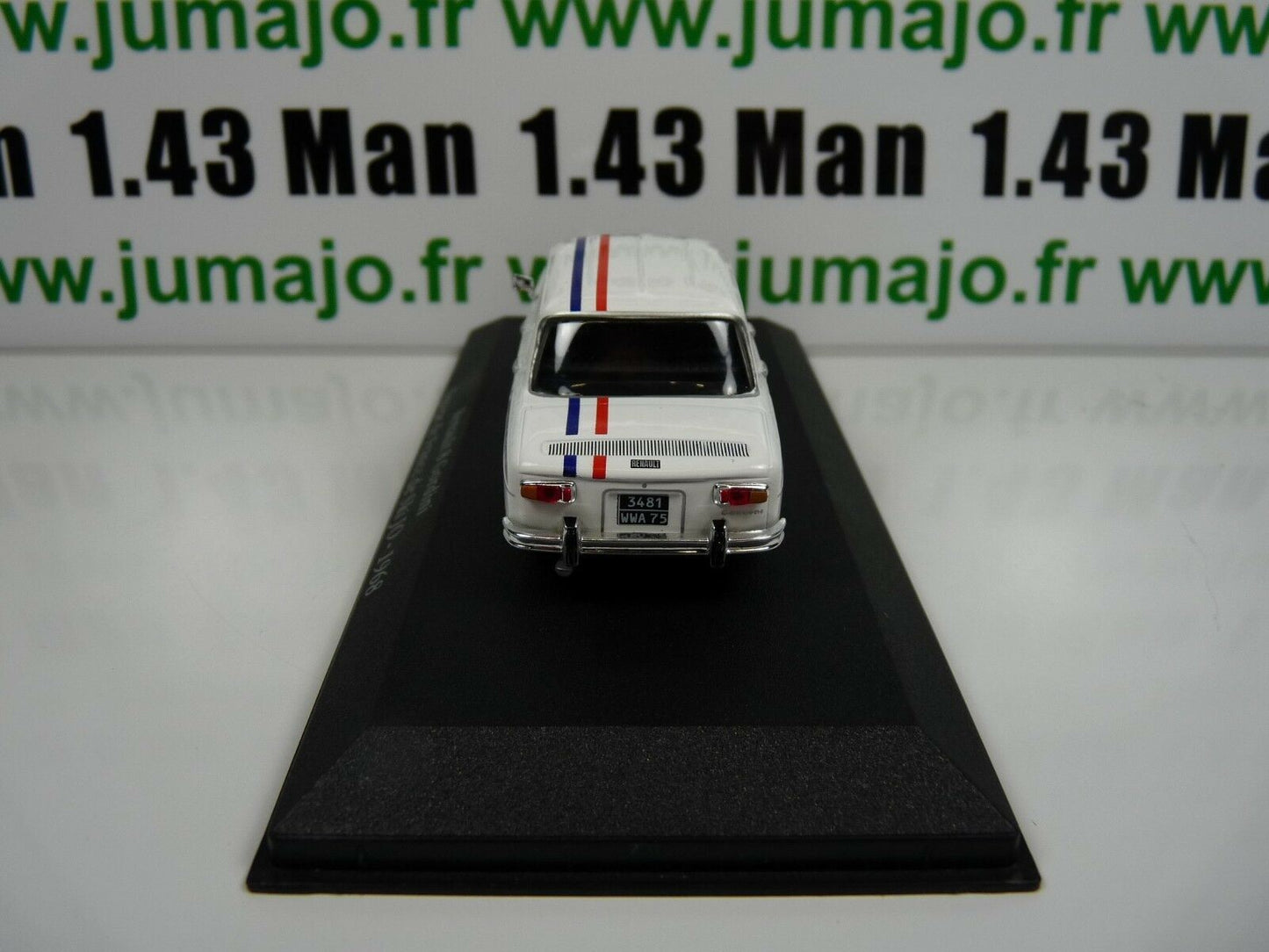 GOR27 Voiture saga GORDINI atlas ELIGOR : renault 8 Gordini SKI JO 1968