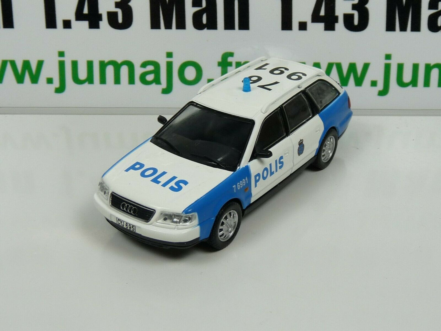 PM49 1/43 IST deAgostini Police du Monde : AUDI A6 avant Suède