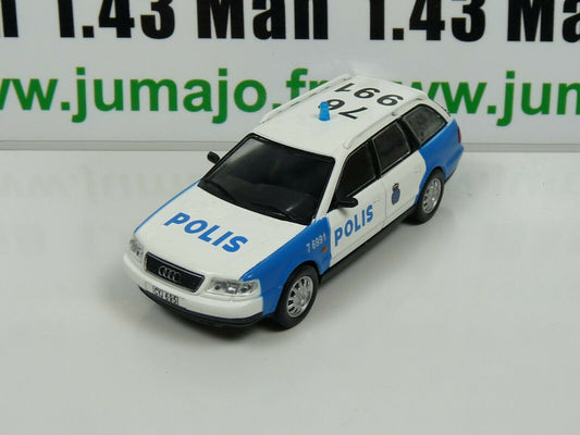PM49 1/43 IST deAgostini Police du Monde : AUDI A6 avant Suède
