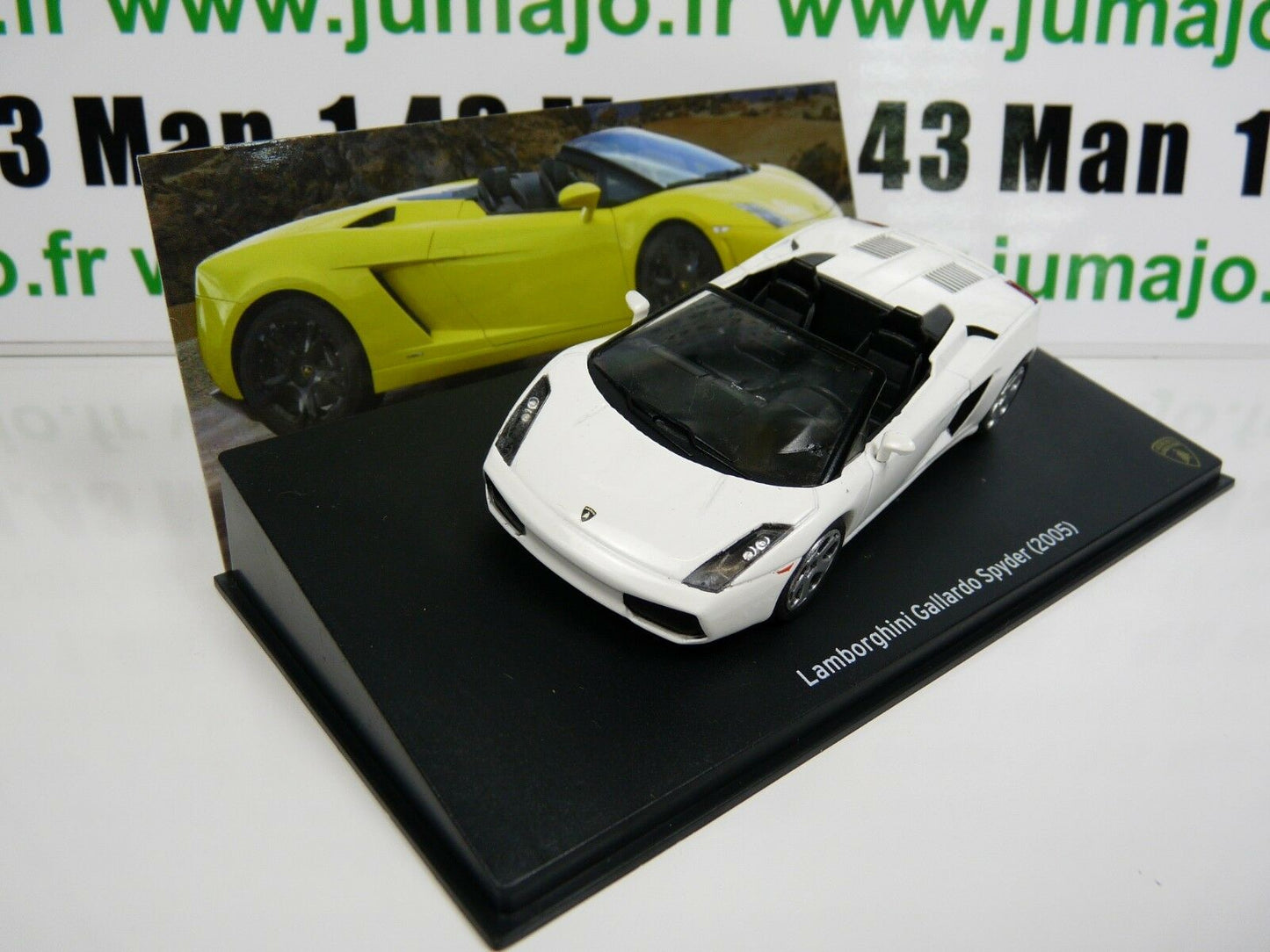 LB8 voiture 1/43 IXO LAMBORGHINI : GALLARDO Spyder 2005