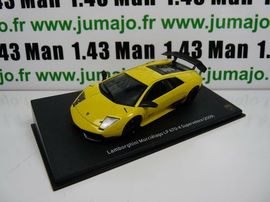 LB3 voiture 1/43 IXO LAMBORGHINI : Murciélago LP 670-4 Superveloce 2009