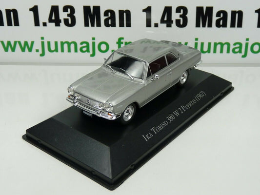 ARG3 Voiture 1/43 SALVAT Autos Inolvidables : IKA Torino 380 1967 ( Renault )