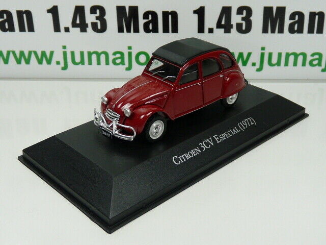 ARG6 Voiture 1/43 SALVAT Autos Inolvidables : Citroen 3CV Especial (1972)