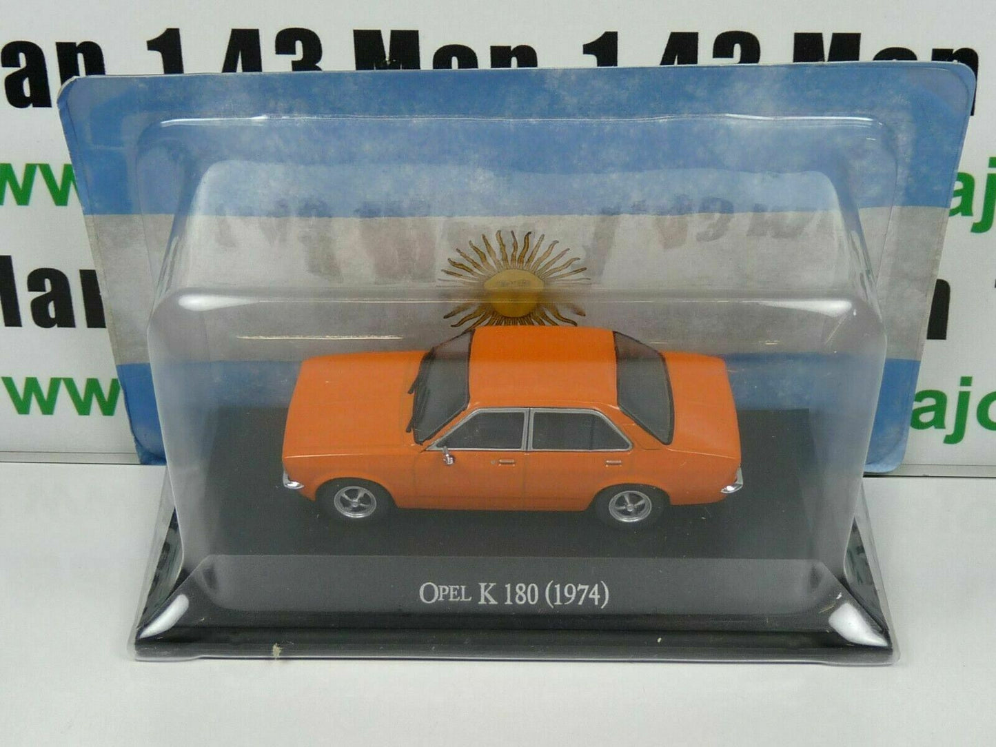 ARG24 Voiture 1/43 SALVAT Autos Inolvidables : OPEL K 180 1974 Kadett C