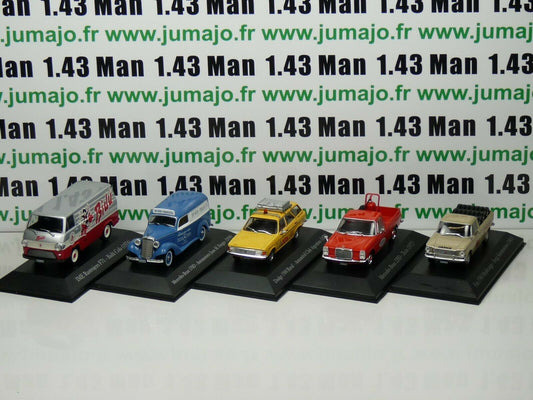 LOT 5 1/43 SALVAT Vehiculos Inolvidables Servicios