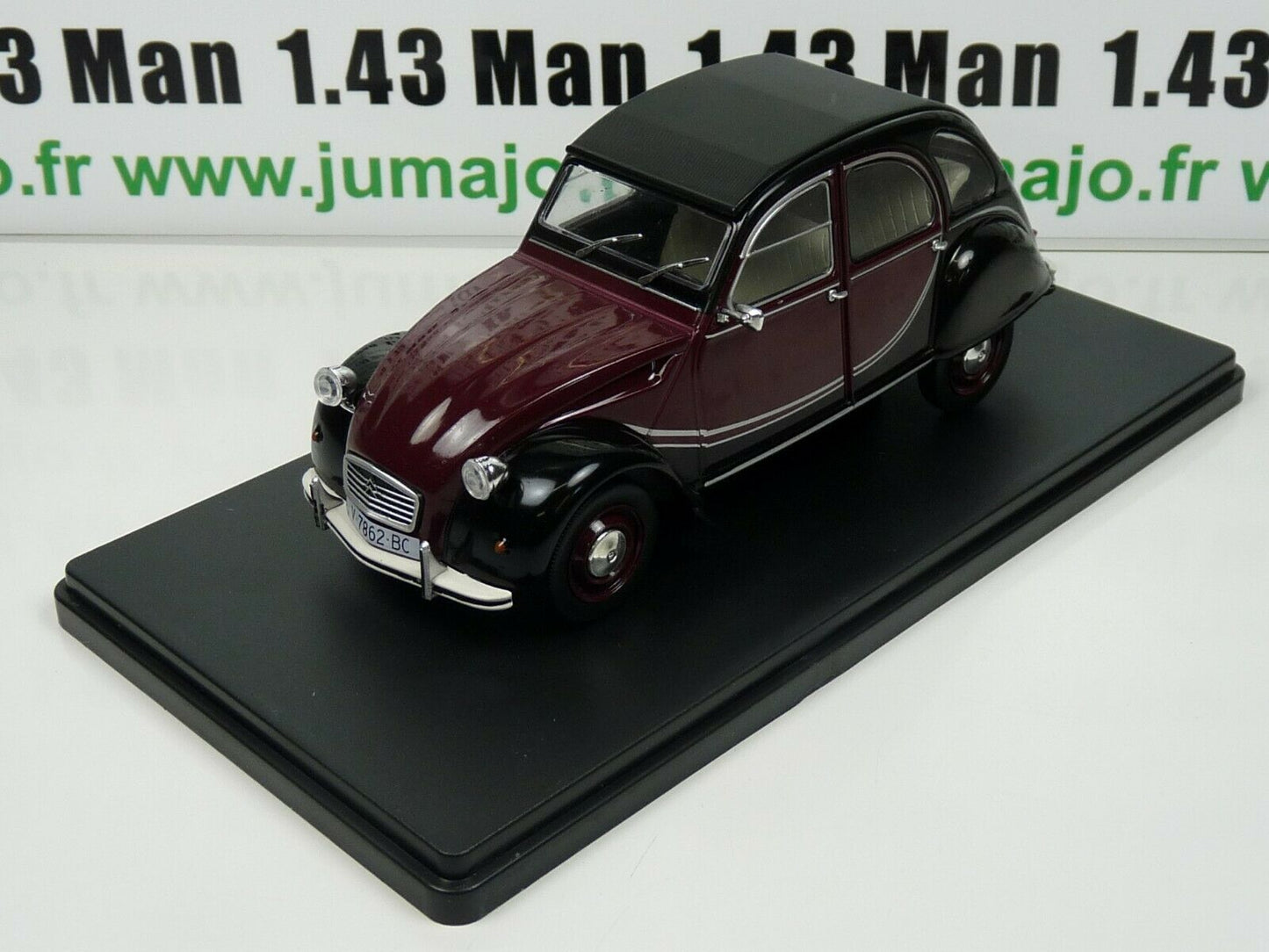 VQ7 Voiture 1/24 SALVAT : CITROEN 2CV6 Charleston (1982)