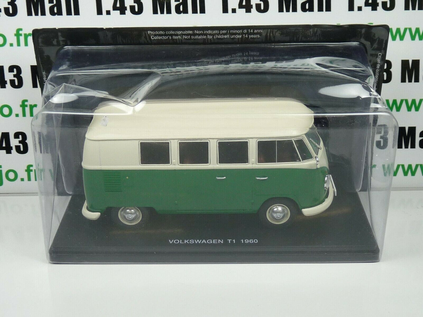 VQ12 Voiture 1/24 SALVAT : VOLKSWAGEN T1 (1960)