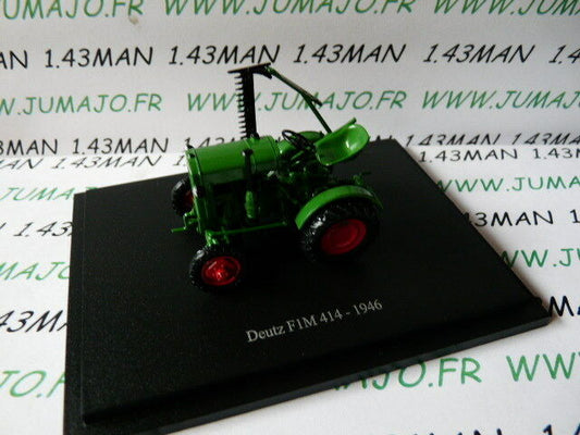 TR8 Tracteur 1/43 universal Hobbies : DEUTZ F1M 414 1946