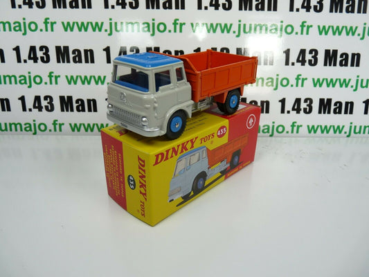 DT65 Voiture réédition DINKY TOYS Atlas : BEDFORD TK Tipper Basculante UK 435