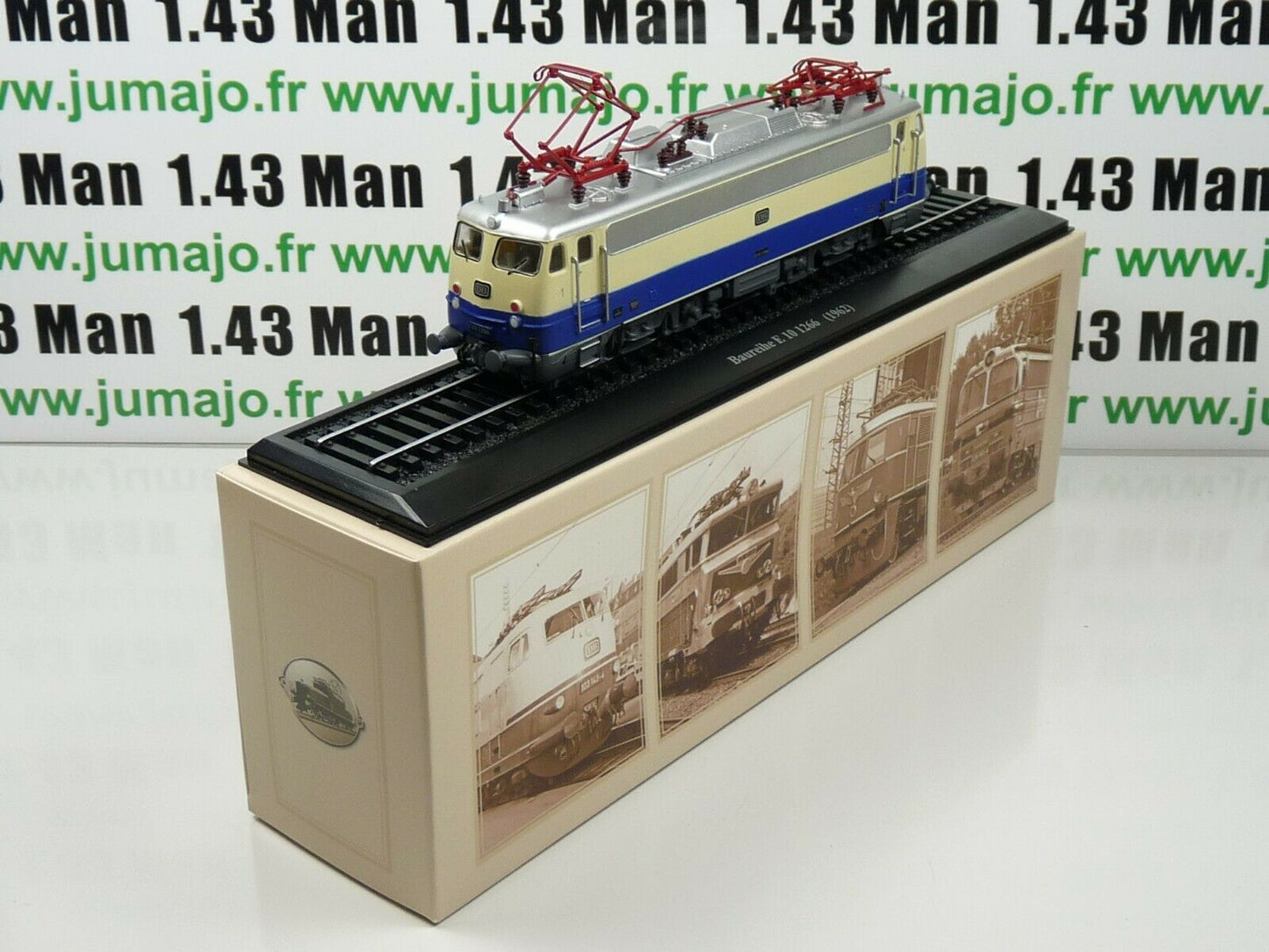 MEA71 LOCOMOTIVE train DB 1/87 HO : Baureihe E 10 1266 (1962) Allemagne