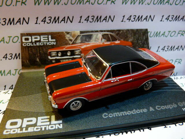 OPE1 Voiture 1/43 IXO Eaglemoss OPEL Collection : Commodore A GSE