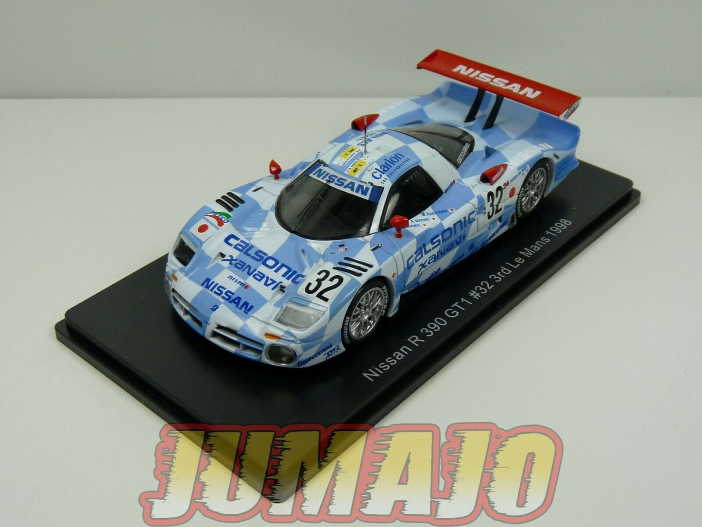 24H87 1/43 HACHETTES 24 Heures Le Mans : Nissan R 390 GT1 32 1998 Suzuki