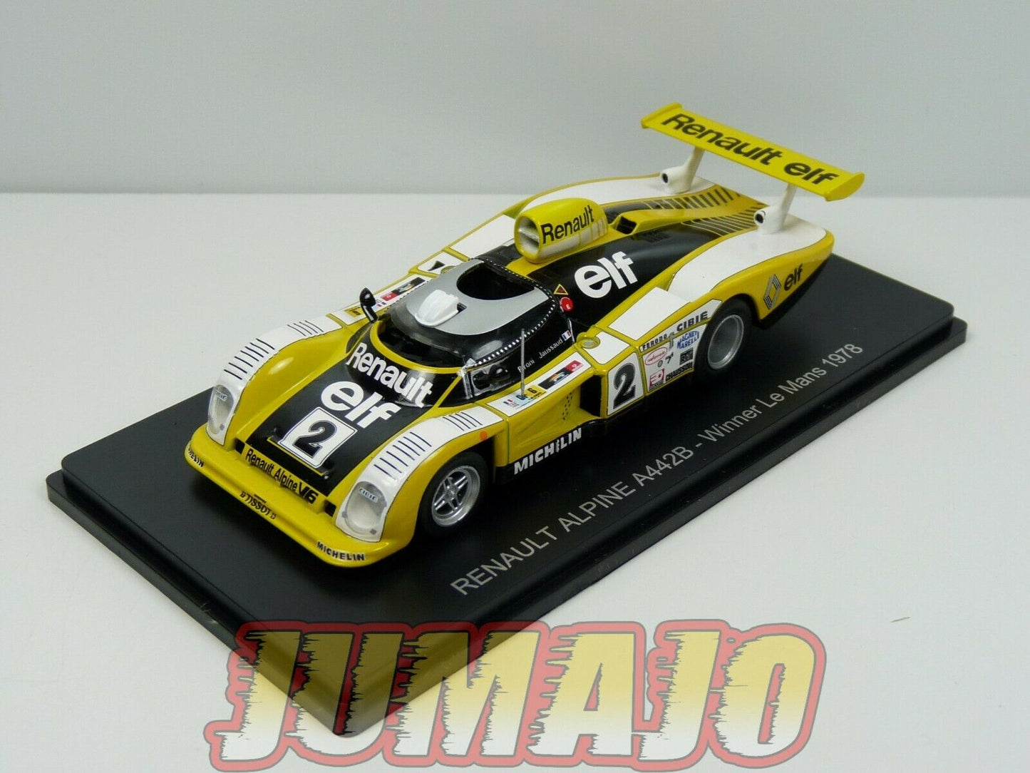 24H88 1/43 HACHETTES 24 Heures Le Mans : Renault Alpine A442B Winner 78 Pironi