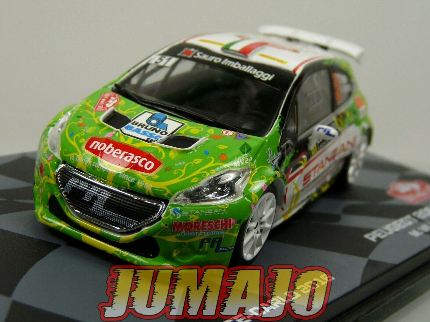 RMIT39 1/43 IXO Rallye Monte Carlo : PEUGEOT 208 T16 R5 2016 #51 M.Villa