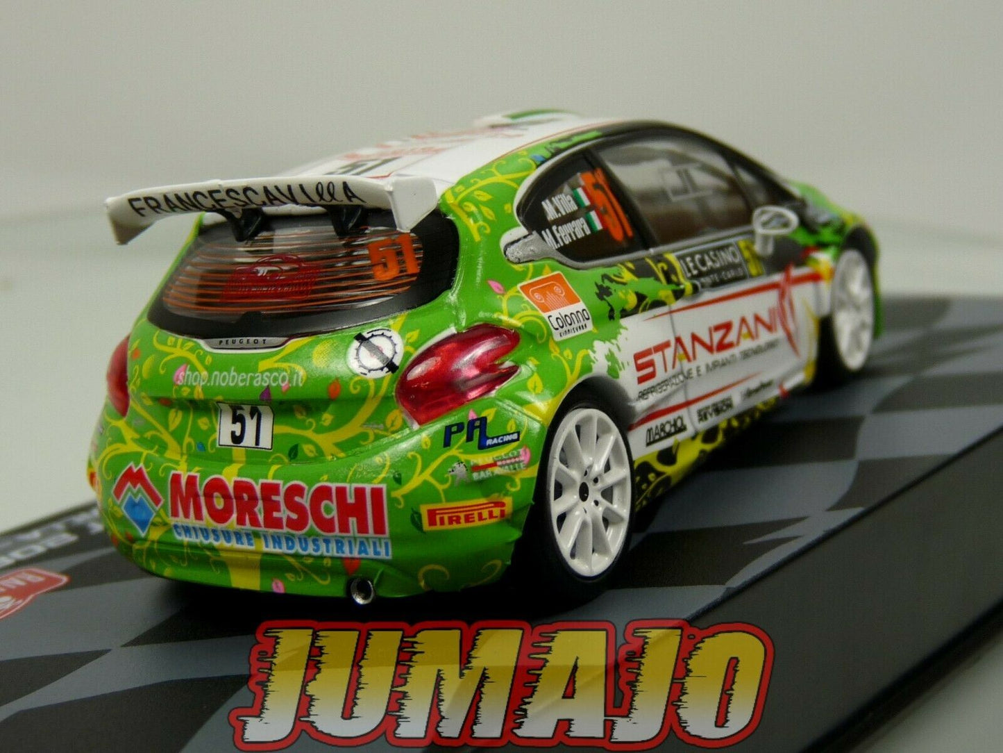 RMIT39 1/43 IXO Rallye Monte Carlo : PEUGEOT 208 T16 R5 2016 #51 M.Villa