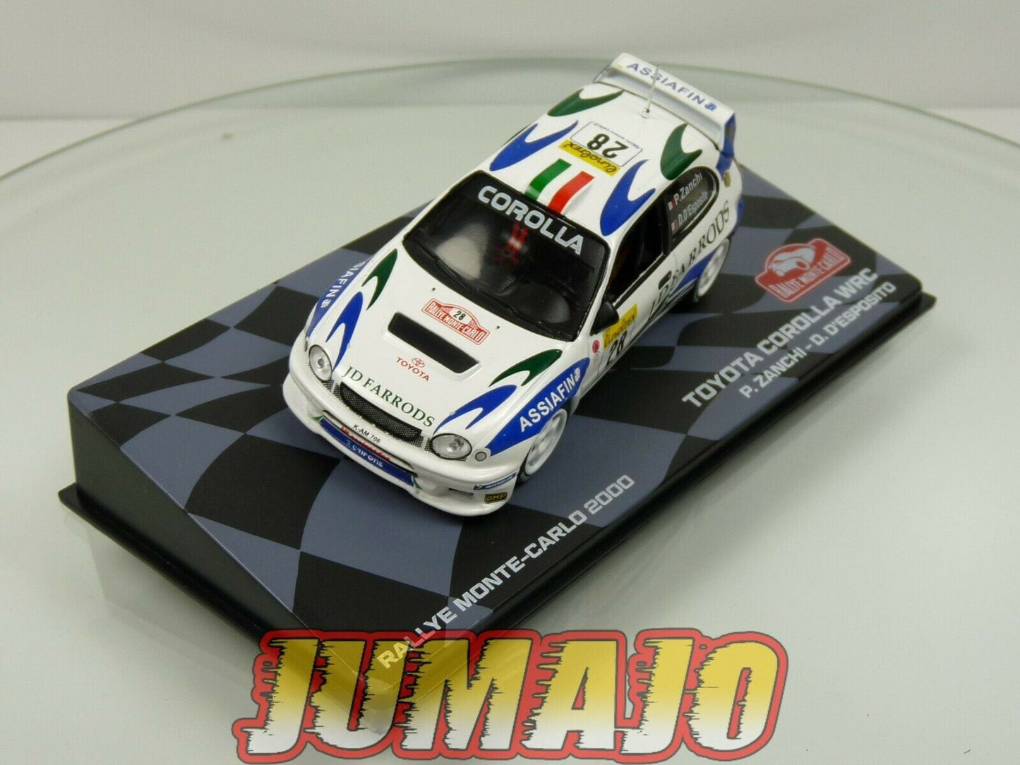 RMIT41 1/43 IXO Rallye Monte Carlo : TOYOTA Corolla WRC 2000 #28 P.Zanchi